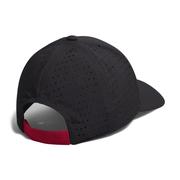 Nebraska Adidas Structured Adjustable Performance Cap